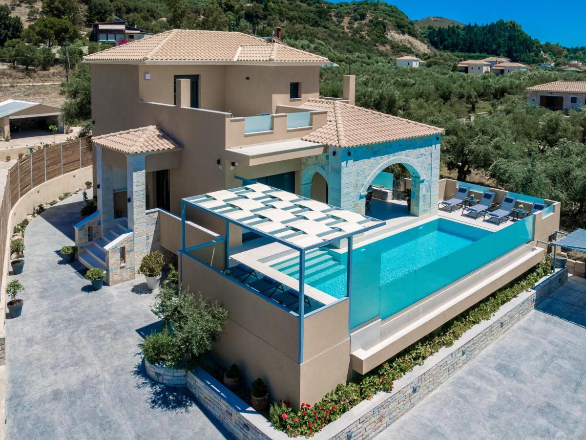 Romanza II Luxury Villa Kalamákion Exterior foto